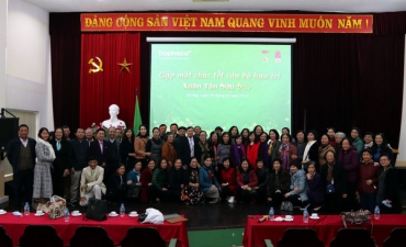 Meeting and wishing the New Year for retired officials, Tan Suu Spring 2021